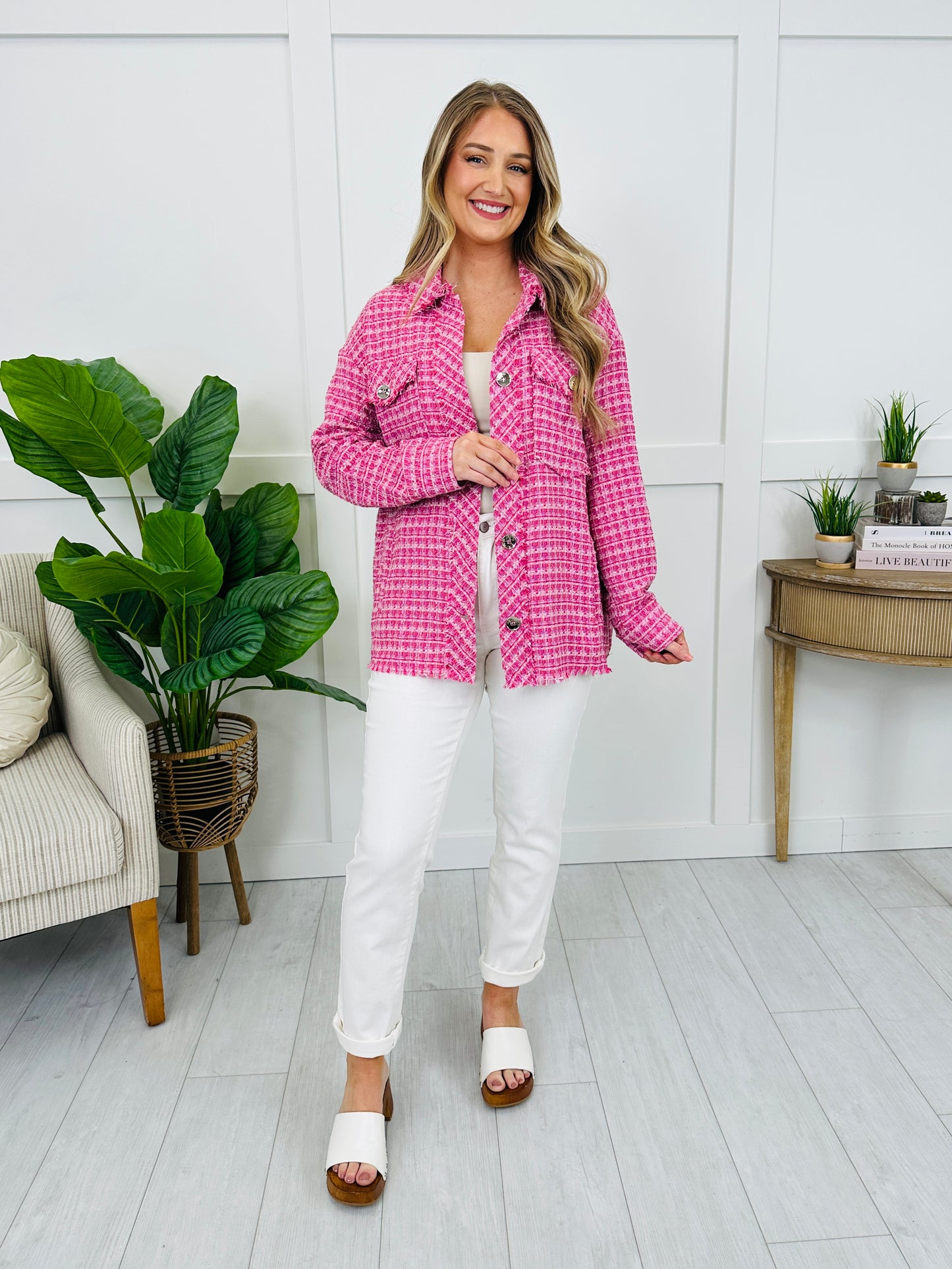 Chic In Check Shacket