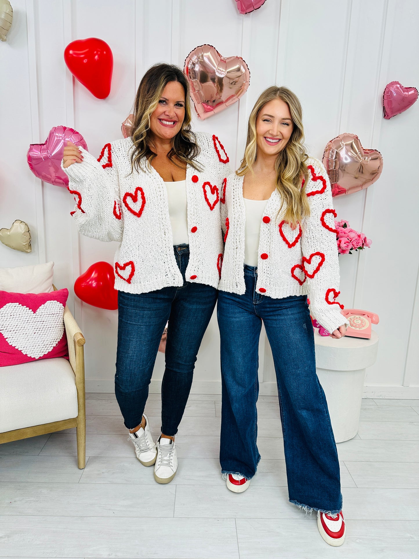 Wearing My Heart On My Sleeve Cardigan