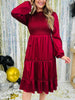 Holiday At Midnight Dress- Multiple Colors!
