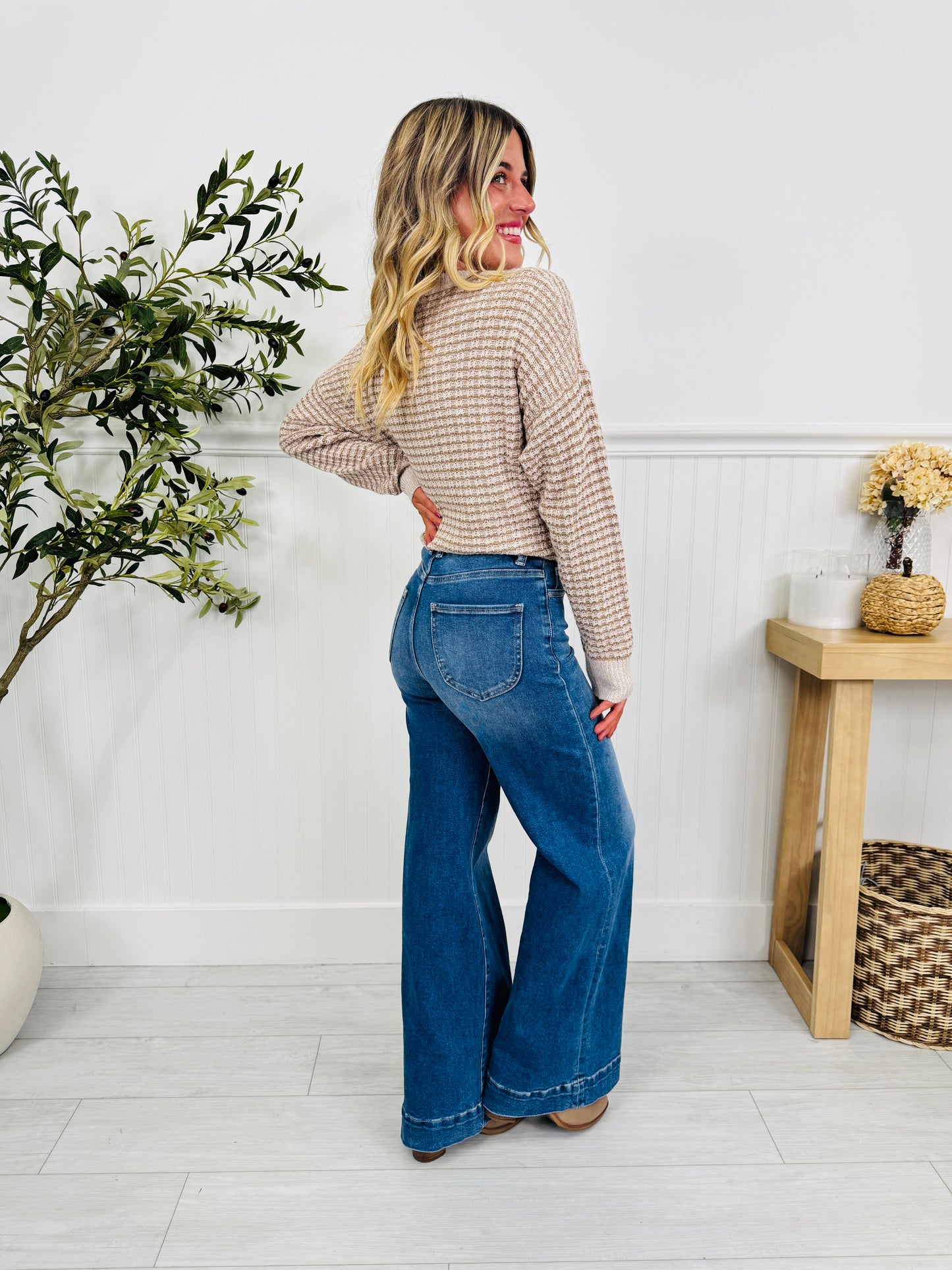 Ready to Roll Retro Wide Leg Jeans in Three Inseams
