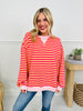 Stripe Hype Pullover Top in Four Colors