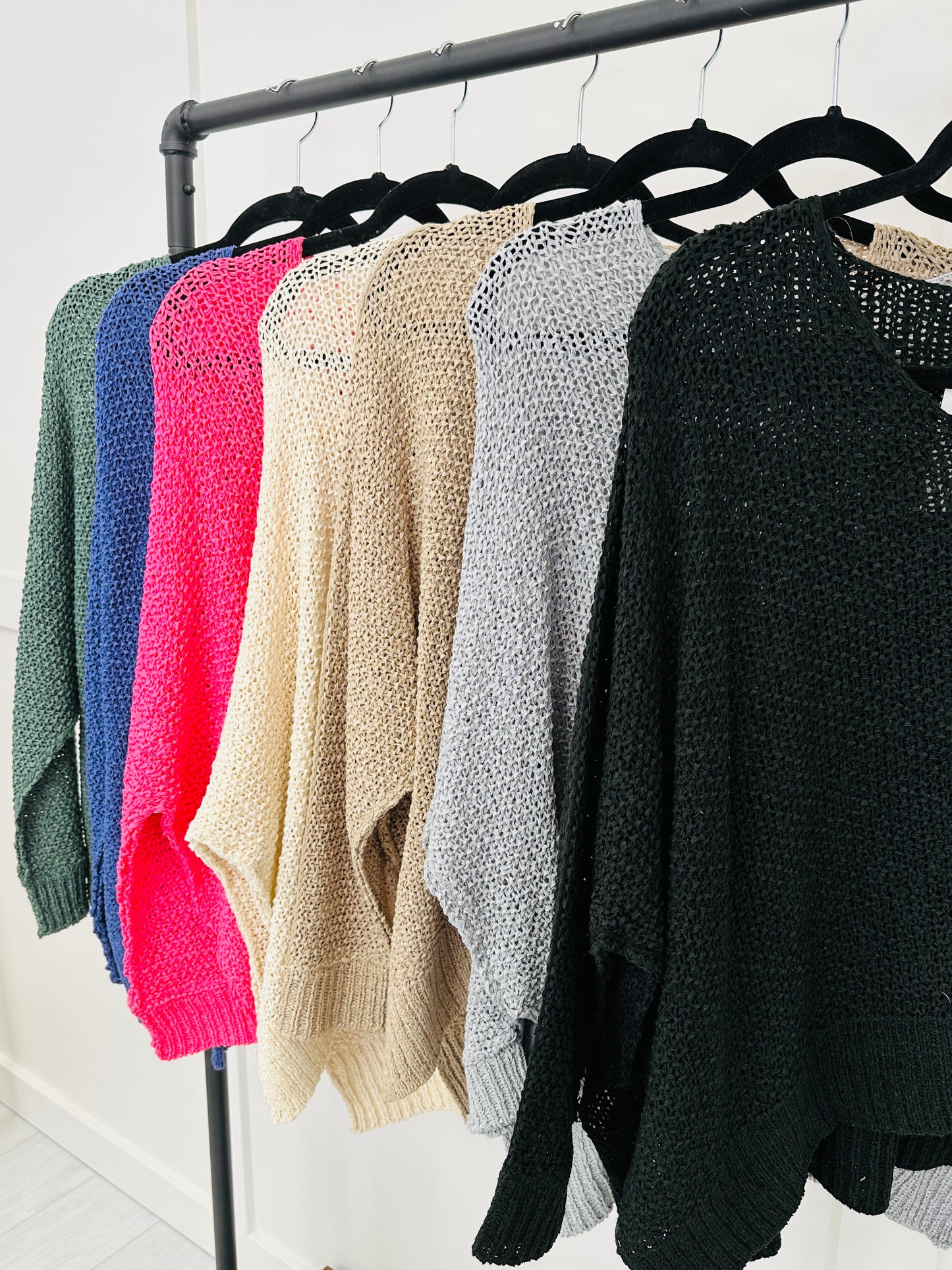 DOORBUSTER! The Toasty Touch Sweater- Multiple Colors!