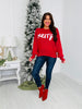 All Is Merry Sweater In Burgundy