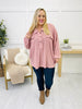 REG/CURVY Think Of Me Top In Dusty Rose