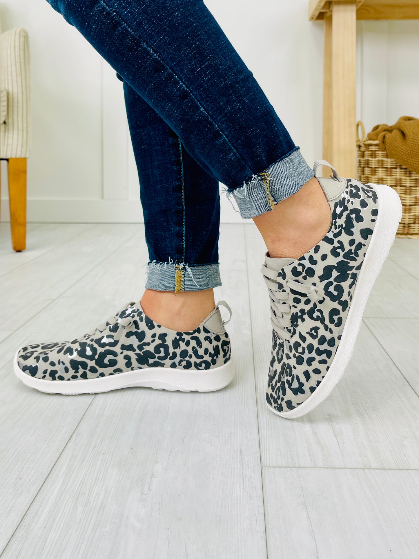 Dream Stride Shoes in Light Grey
