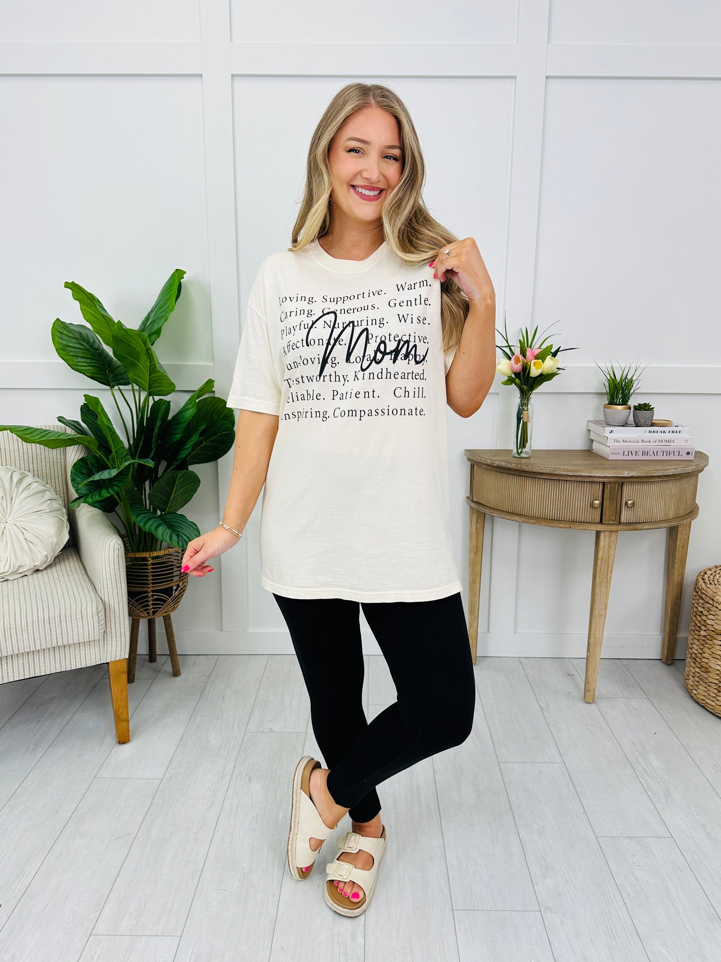 Mom Affirmations Graphic Tee