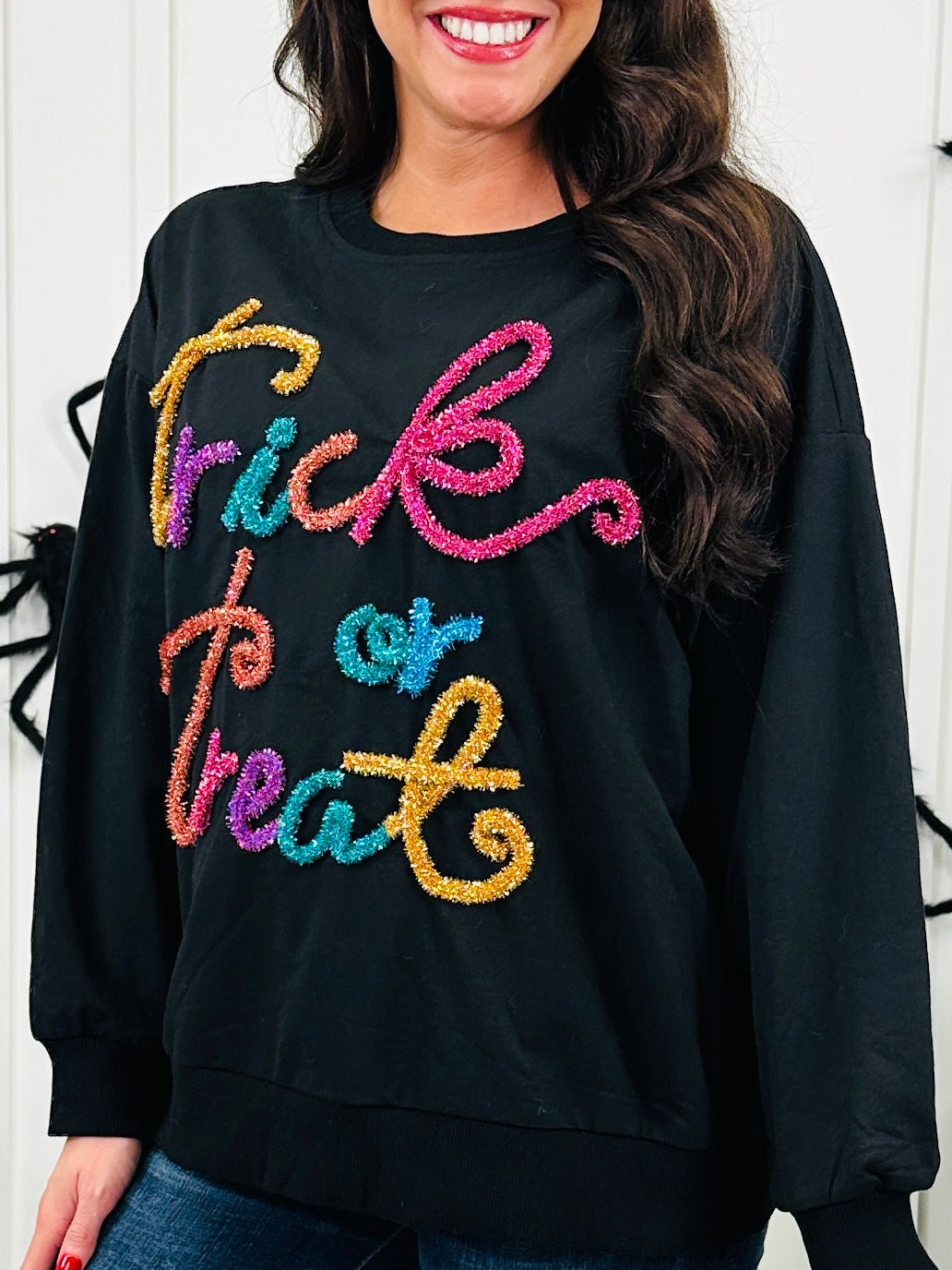 Tricks & Treats Sparkle Top