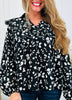 Rustic Gardens Top in Black
