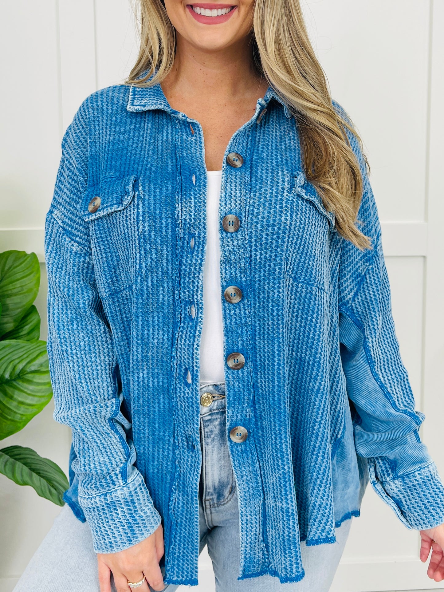 Casual Commitment Shacket in Multiple Colors!