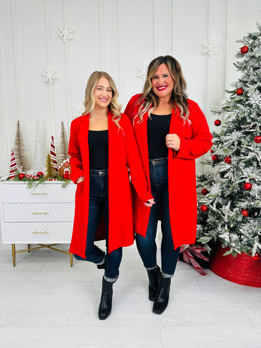 Runaway Weather Jacket in Red