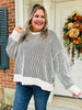 REG/CURVY Keep Me Cozy MOCO Exclusive Design Sweater- Multiple Colors!