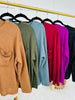 DOORBUSTER! Relaxed Reflections Sweater- Multiple Colors!