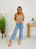 Triple the Comfort Cropped Wide Leg Jeans in Three Inseams