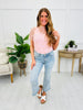 Threaded in Love Top In Dusty Rose