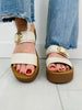 Classic Comforts Sandals In Cream