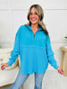 MOCO Exclusive The Perfect Mix Pullover In Aqua