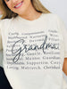 Grandma Affirmations Graphic Tee