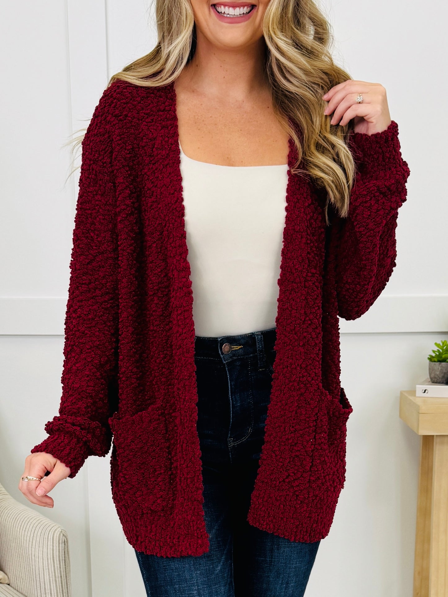 DOORBUSTER! Fleece Feelings Cardigan- Multiple Colors!