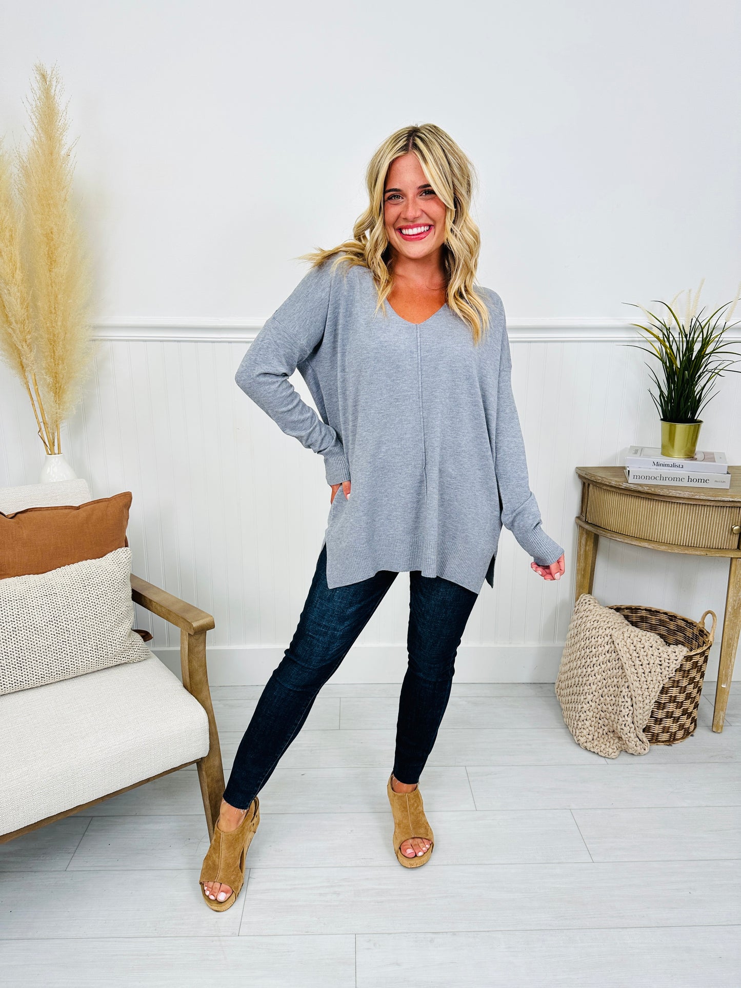 Fall Feels Sweater- Multiple Colors!