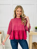 Ruffle Remedy Top- Multiple Colors!
