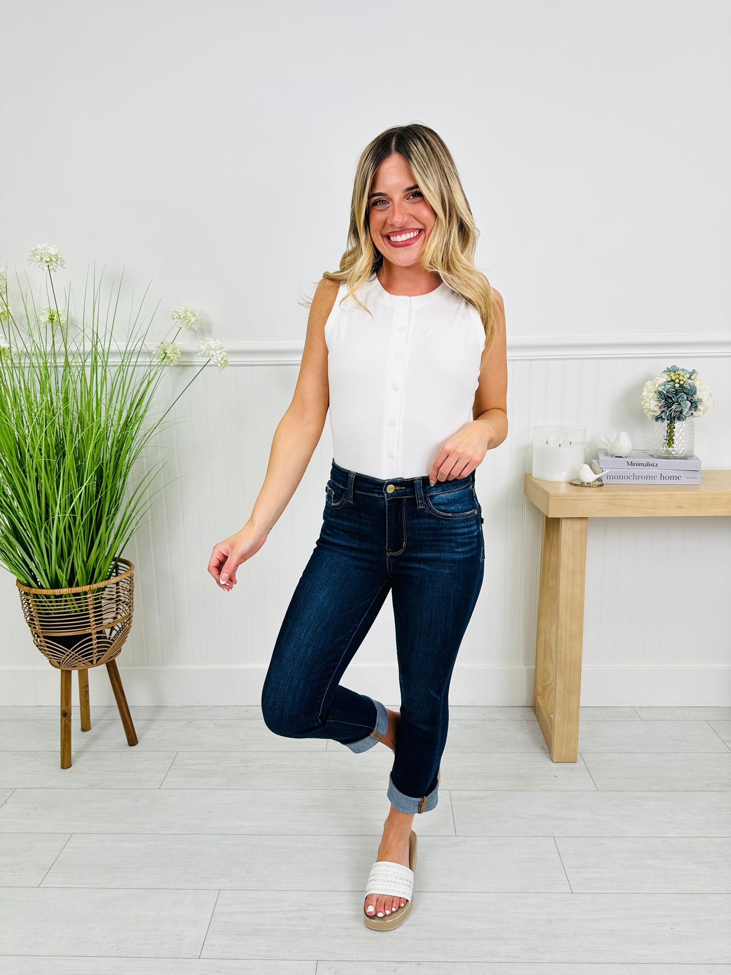 Judy Blue Here Comes The Sun Capris