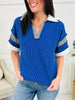 Retro Replay Top in Royal