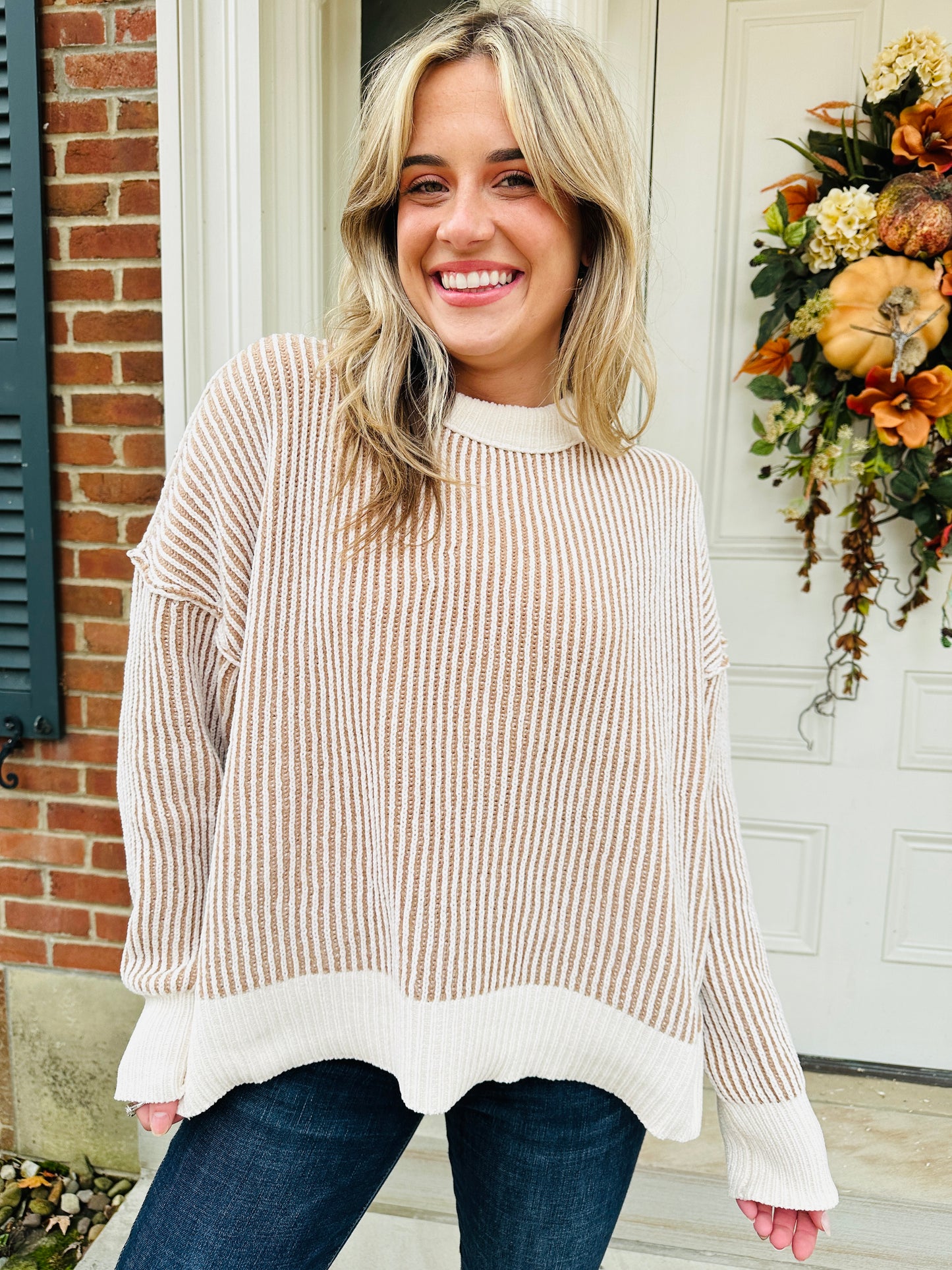 REG/CURVY Keep Me Cozy MOCO Exclusive Design Sweater- Multiple Colors!