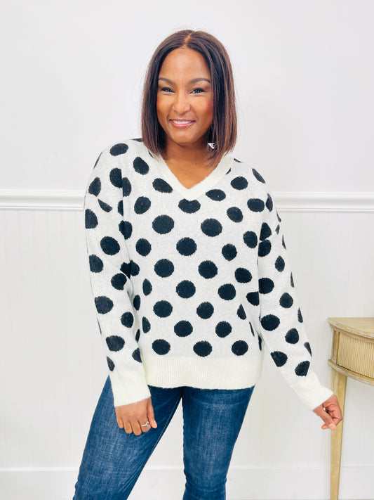 Dotted Darling Sweater