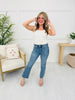 Step By Step Tummy Control MOCO Exclusive Step Hem Cropped Jeans