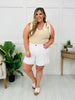 Judy Blue Hello Sunshine Rigid Magic Dad Shorts