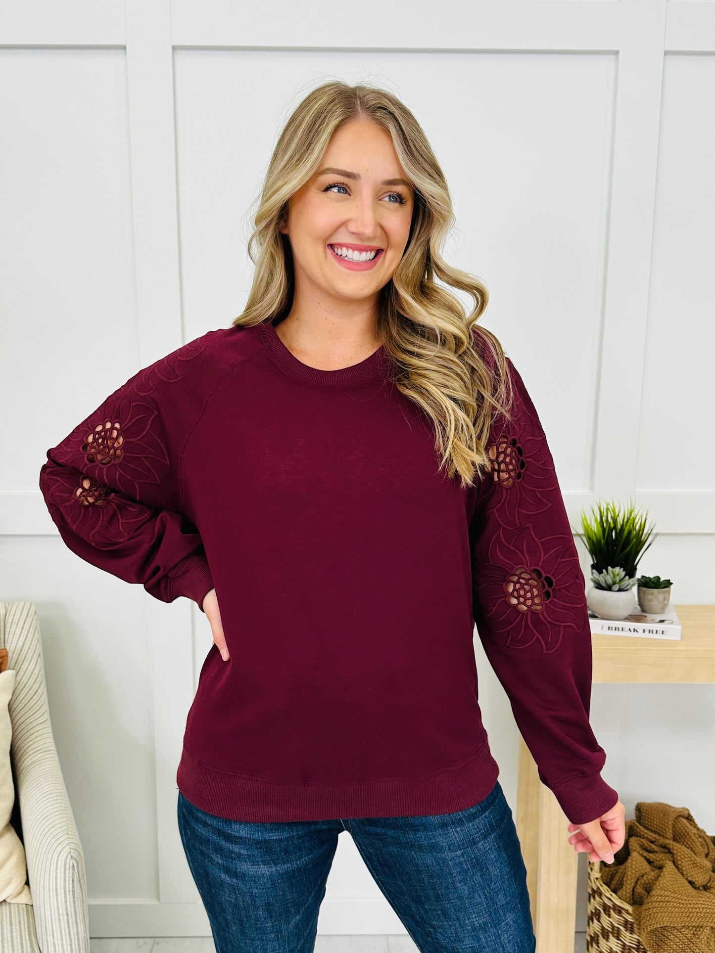 Floral Crossing Top- Multiple Colors!