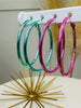 Melt My Heart Metallic Hoops- Multiple Colors!