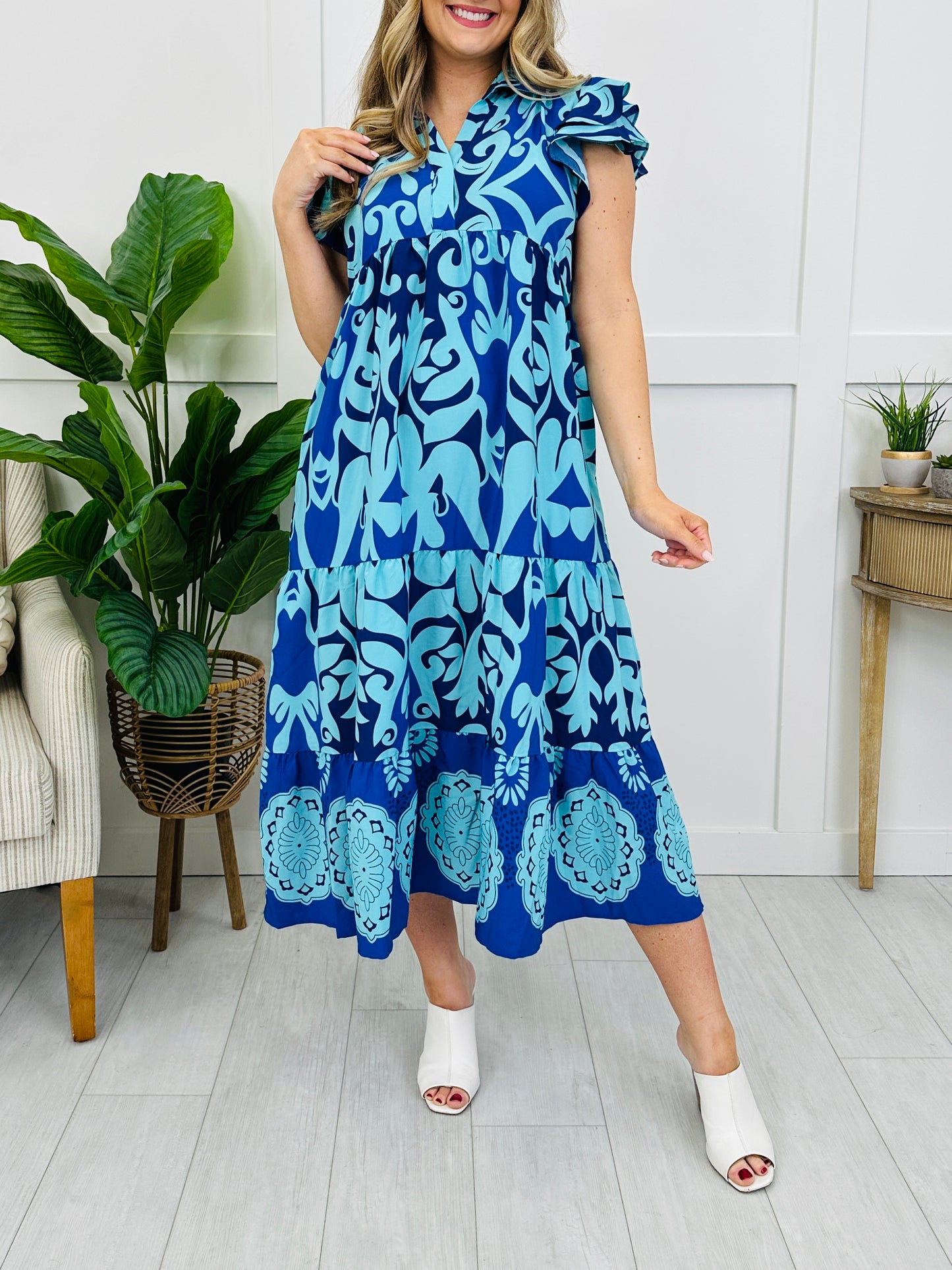 A Little Floral Romance Dress