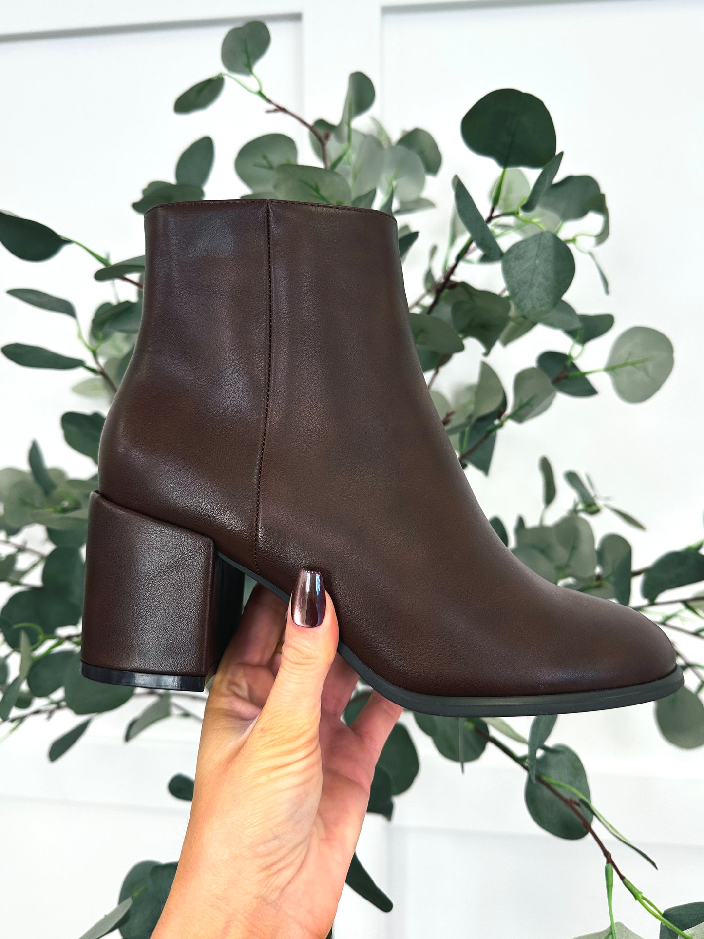 Fall Plans Only Bootie In Brown