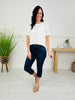 Judy Blue New Beginnings Cuffed Capri Jeans