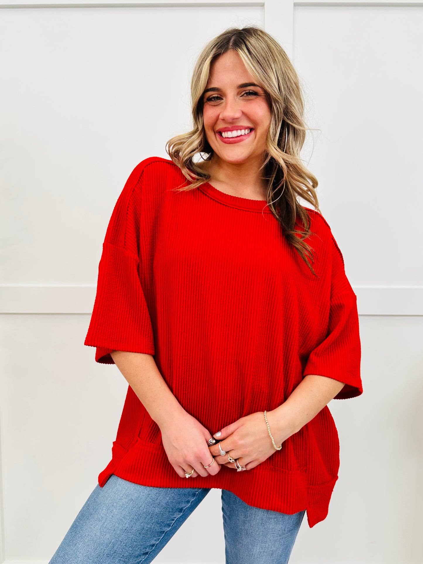 REG/CURVY Easy Living Pullover- Multiple Colors!