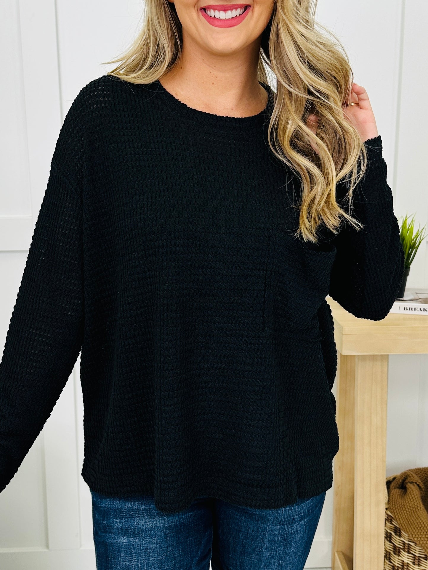 DOORBUSTER! Relaxed Reflections Sweater- Multiple Colors!