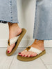 Barefoot in the Breeze Flip Flops In Taupe
