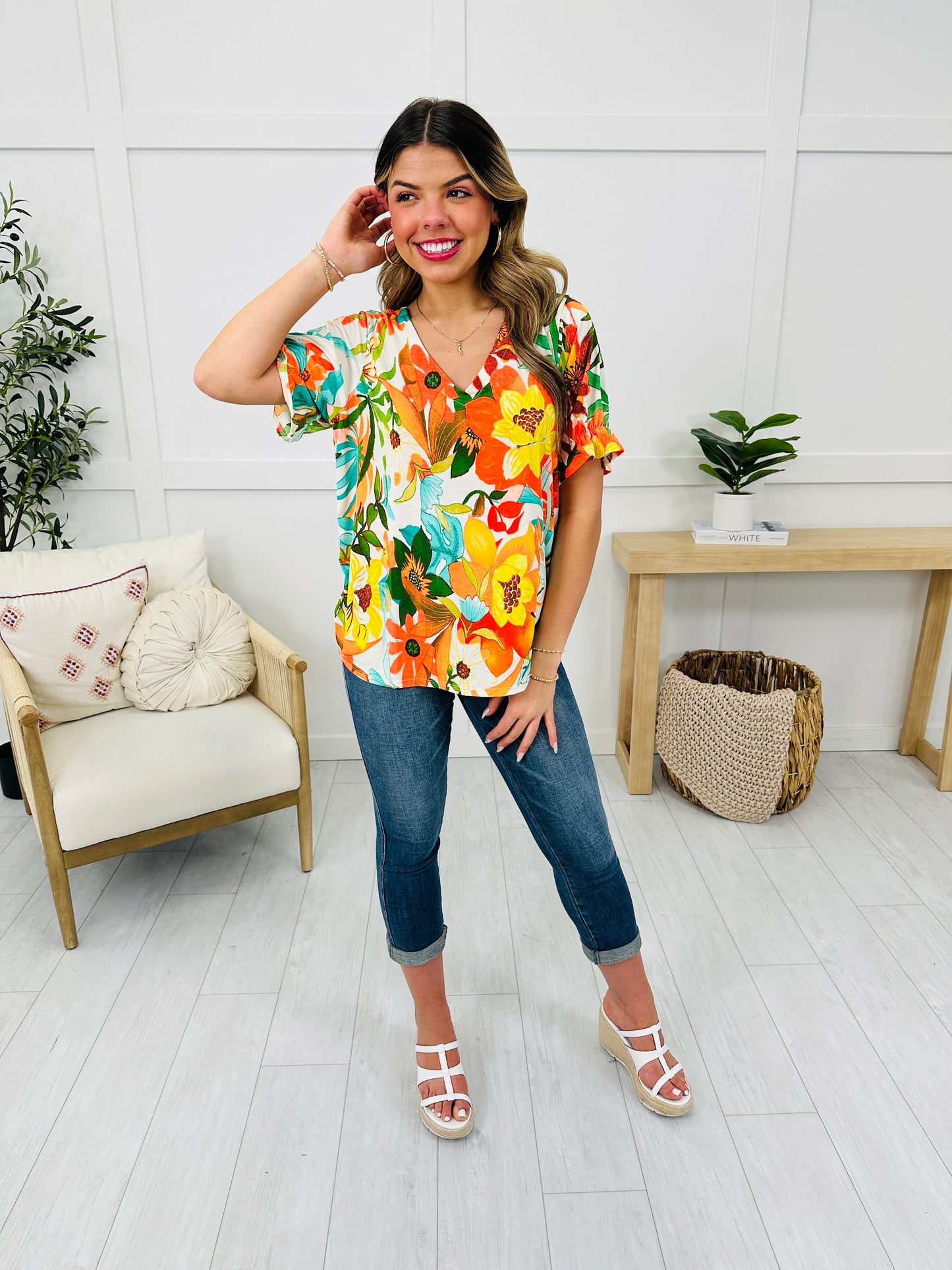 Color Me Blooming Top