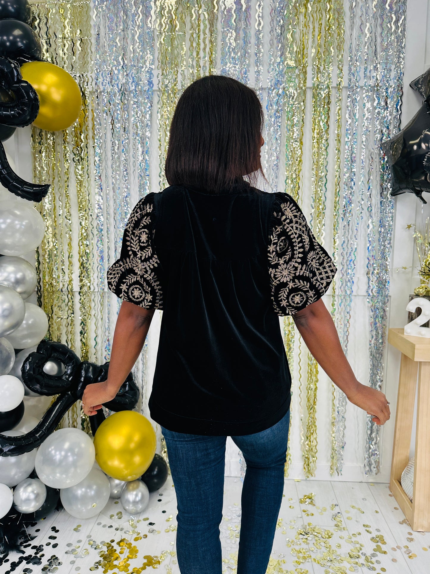 Midnight Merriment Top- Multiple Colors!