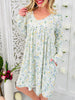 Whispering Meadows Dress in Light Blue