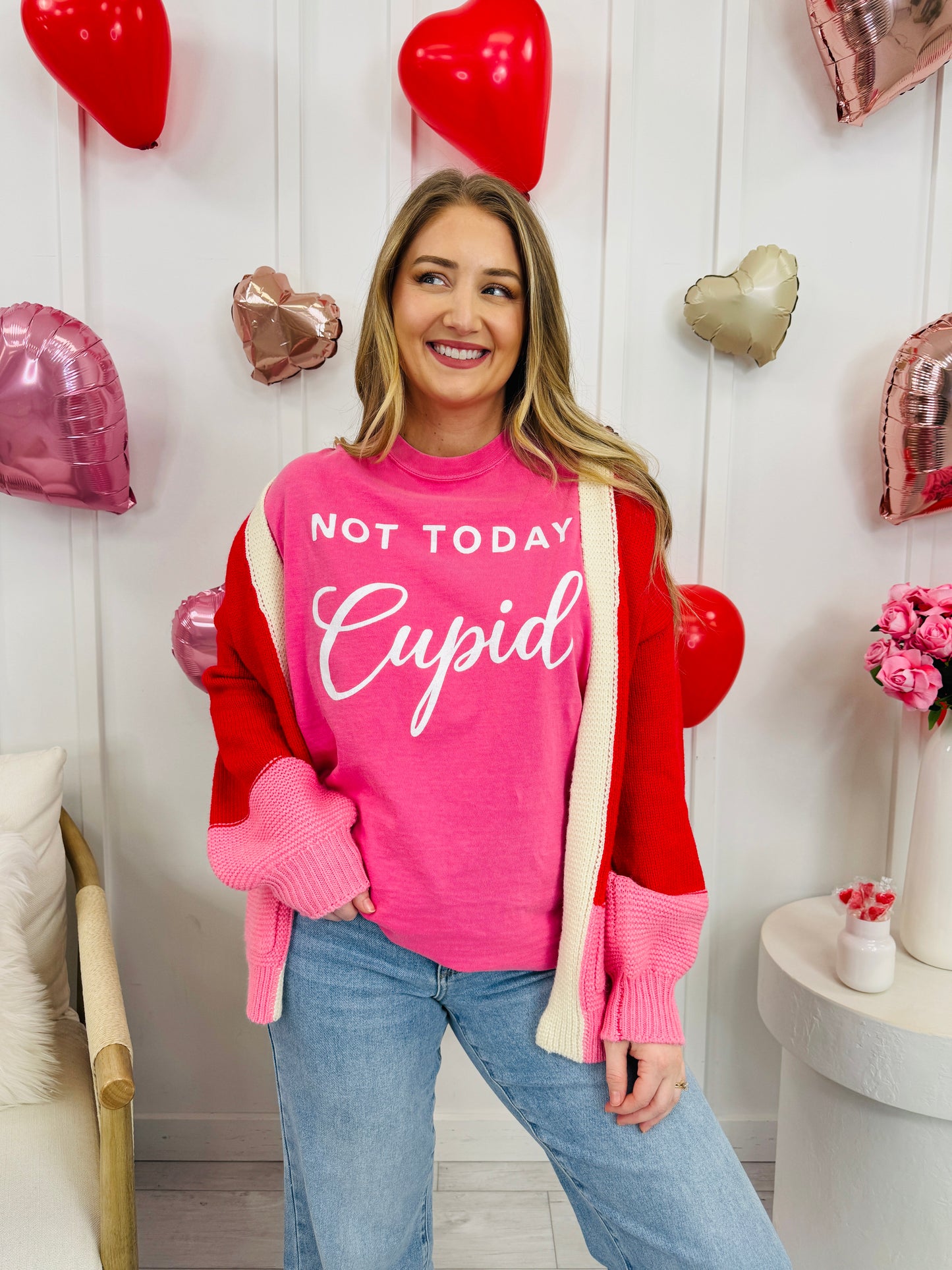 Not Today Cupid Graphic Tee