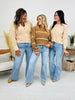 Fall Into Your Cart Tummy Control Wide Leg Jeans