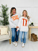 Texas Reversible TX Graphic Crewneck Sweatshirt