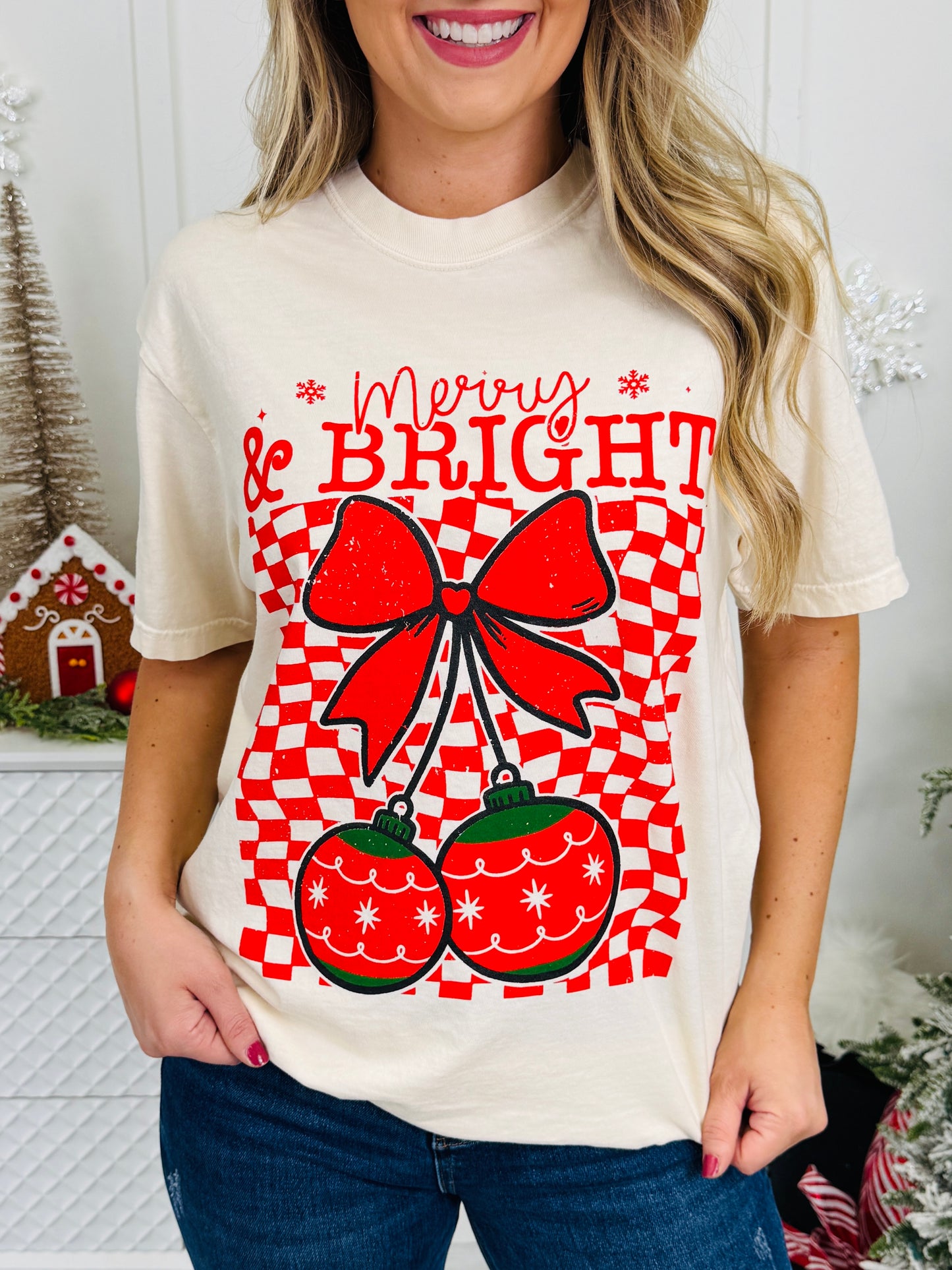 Merry & Bright Graphic Tee