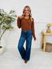 With You In Mind Wide Leg Tummy Control Jeans in Four Inseams