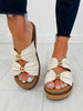 City Chic Wedges In Ivory