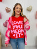 Love You, Mean It Graphic Tee