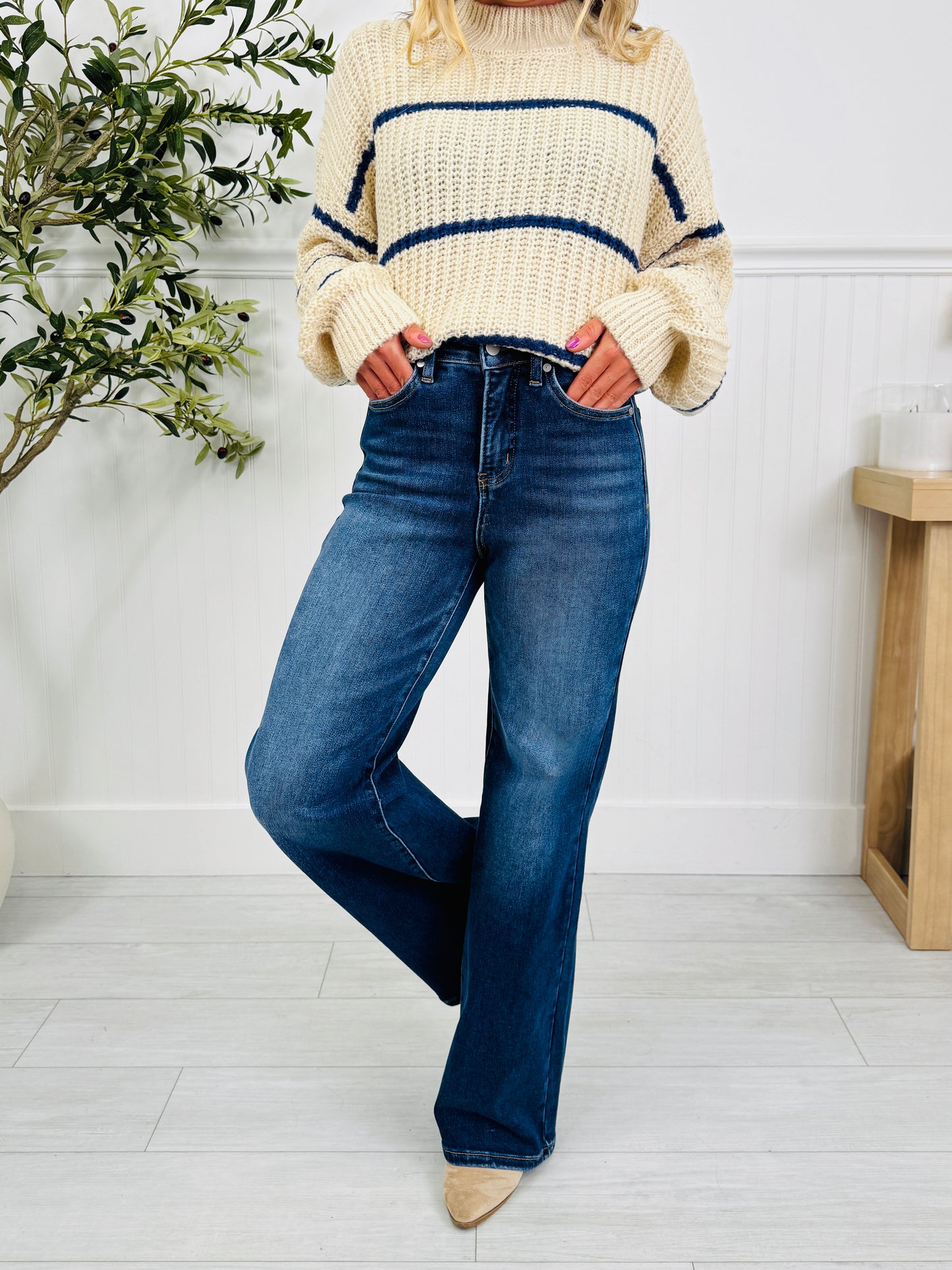 Made For You Wide Leg Jeans in Multiple Inseams