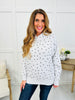 On The Dot Hoodie In Ice Grey